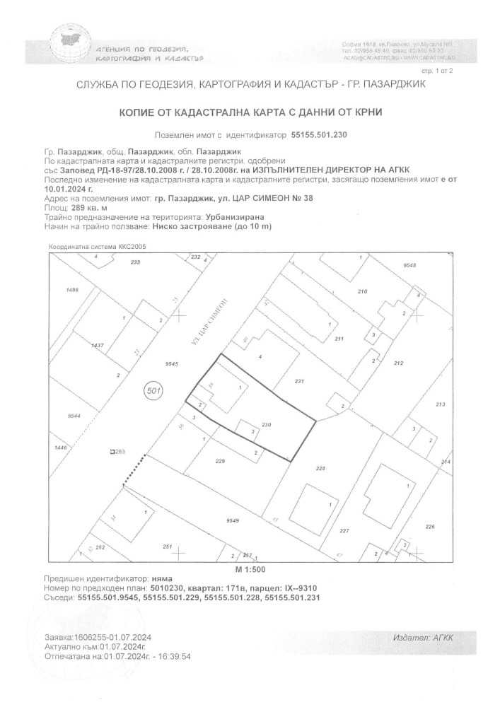 Парцел Пазарджик