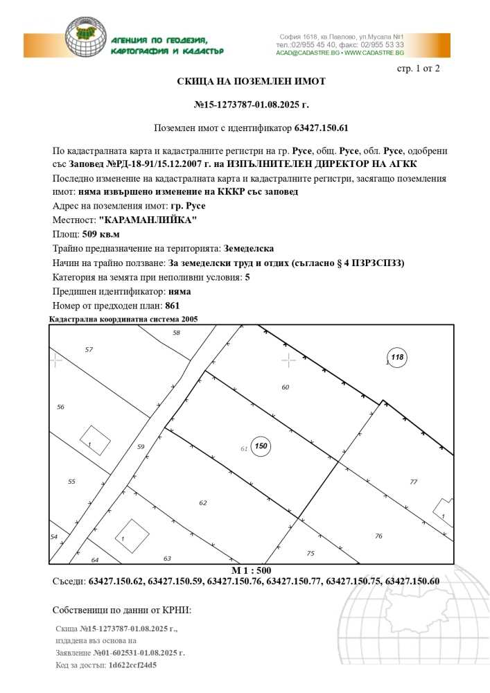 Парцел Русе