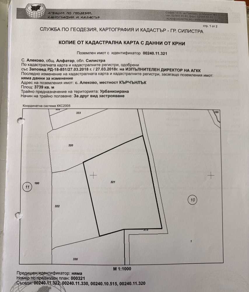 Земеделски имот Алеково