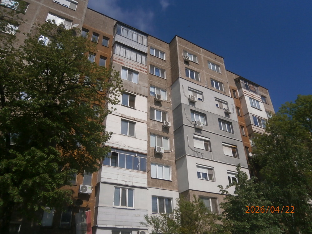 Двустаен апартамент в Видин, в град Видин, ж.к. “Химик“, бл.15, вх.Б, ет.5, ап.39
