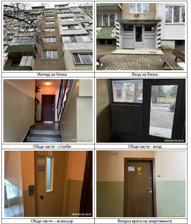 Едностаен апартамент в София, ж.к. Дружба, бл. 14, вх. Б