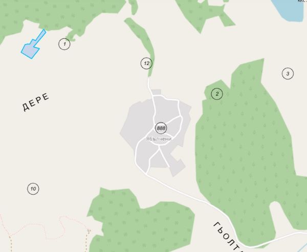Земеделска земя в Ябълчени, местност БОДЖАР